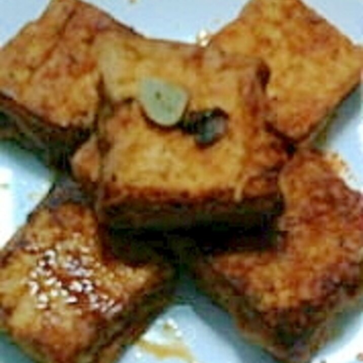 ガーリック揚げTOFU～！